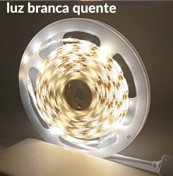 Fita LED inteligente com sensor de movimento